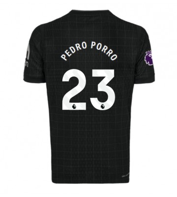 Tottenham Hotspur Pedro Porro #23 Segunda Equipación 2025-26 Manga Corta